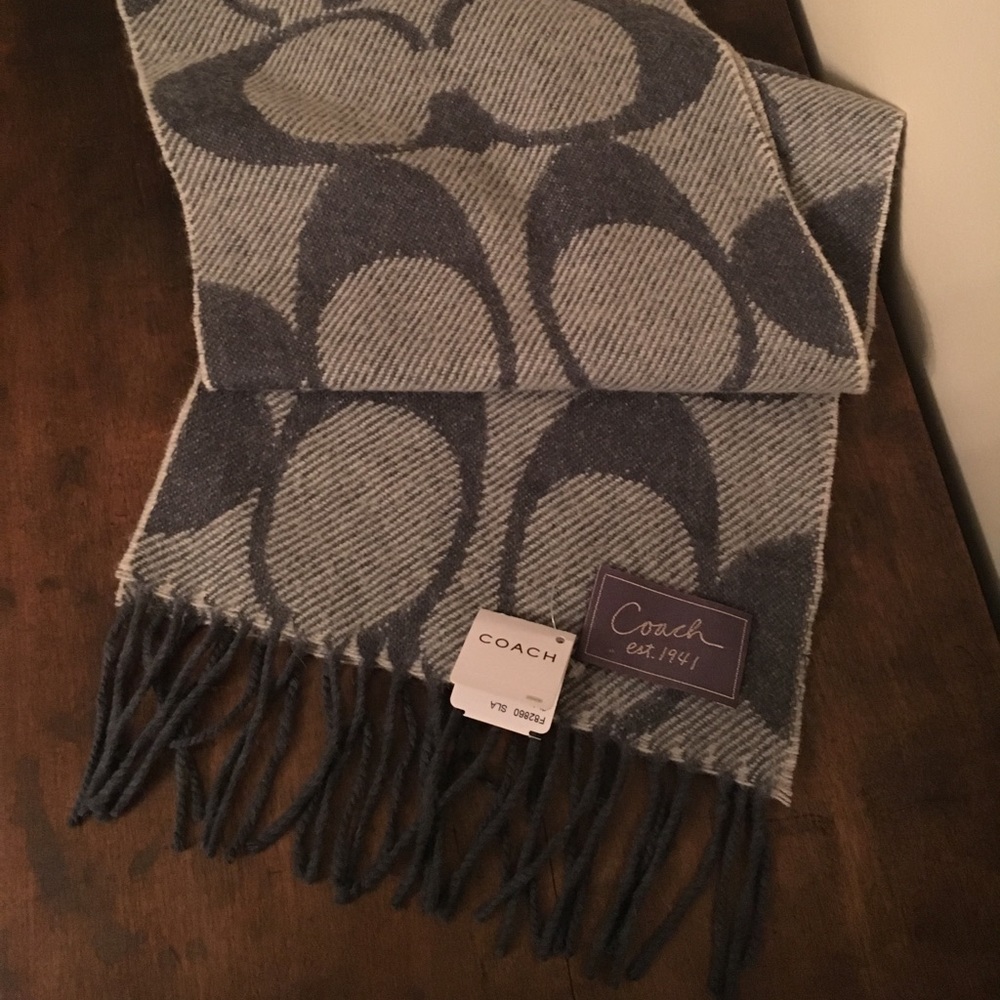 Wool Coach Scarf